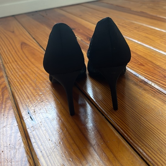 Black Mesh High Heels. Kelly and Katie - Picture 4 of 5